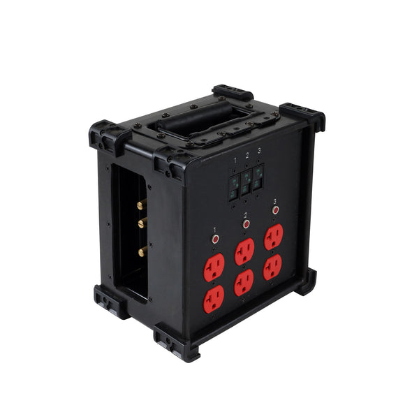 Lex 60 Amp Bates With Feed-Thru to Edison Duplex Receptors