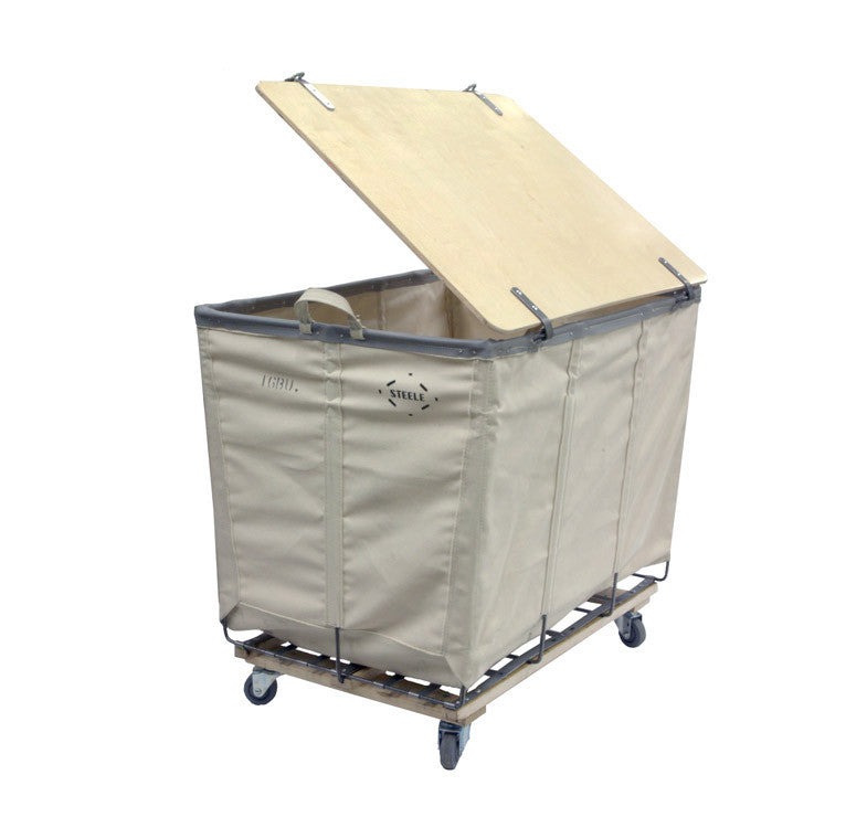 Camión cubierto de madera de lona Steele Canvas Basket Corp 16 Bu– – Ahora disponible en MTN Shop US.