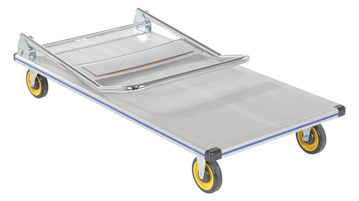 Vestil Manufacturing Corp Aluminum Folding Handle Platform Trucks– – Now available at MTN Shop US.