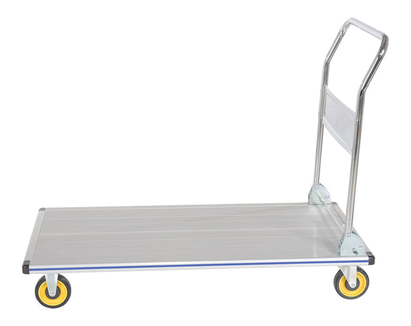 Camiones con plataforma con manija plegable de aluminio Vestil Manufacturing Corp– – Ahora disponibles en MTN Shop US.
