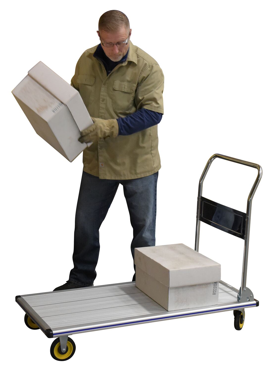 Vestil Manufacturing Corp Aluminum Folding Handle Platform Trucks– – Now available at MTN Shop US.