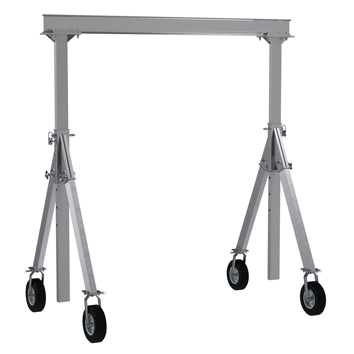 Vestil Manufacturing Corp Adjustable Height Aluminum Gantry Cranes with Pneumatic Casters– – Now available at MTN Shop US.