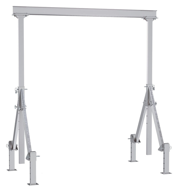 Vestil Manufacturing Corp Adjustable Height Aluminum Gantry Cranes with Adjustable Leveling Option– – Now available at MTN Shop US.