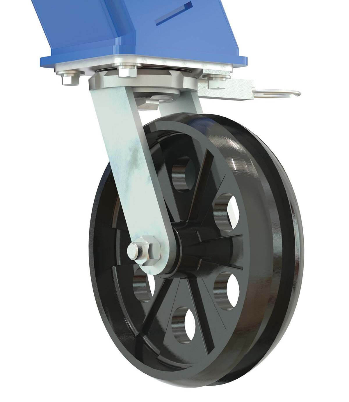 Vestil Manufacturing Corp Adjustable Steel Gantry Cranes with V-Groove Casters - Knockdown– – Now available at MTN Shop US. - imagen 4