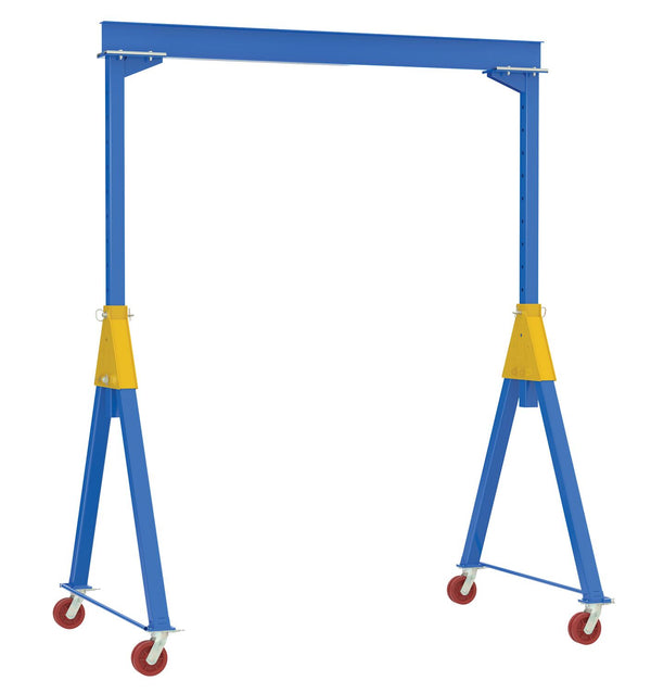 Vestil Manufacturing Corp Adjustable Steel Gantry Cranes with V-Groove Casters - Knockdown– – Now available at MTN Shop US.