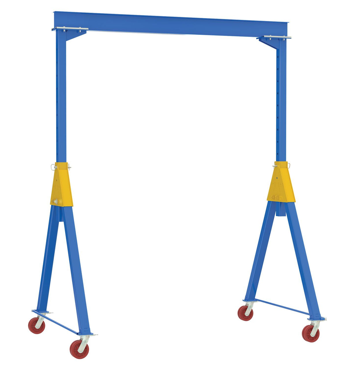 Vestil Manufacturing Corp Adjustable Steel Gantry Cranes with V-Groove Casters - Knockdown– – Now available at MTN Shop US.