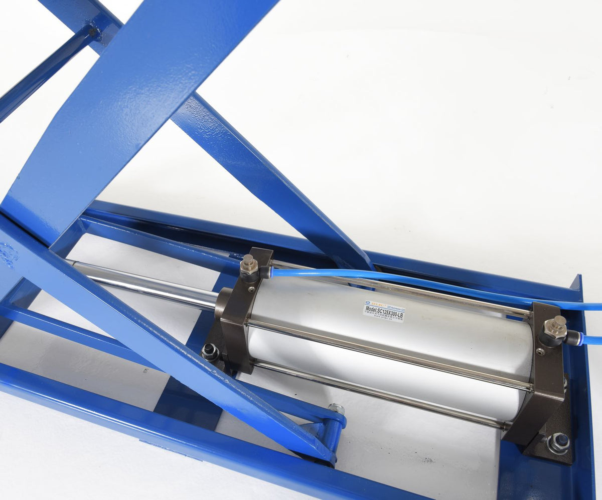 Mesa elevadora de tijera neumática de Vestil Manufacturing Corp– – Ahora disponible en MTN Shop US.