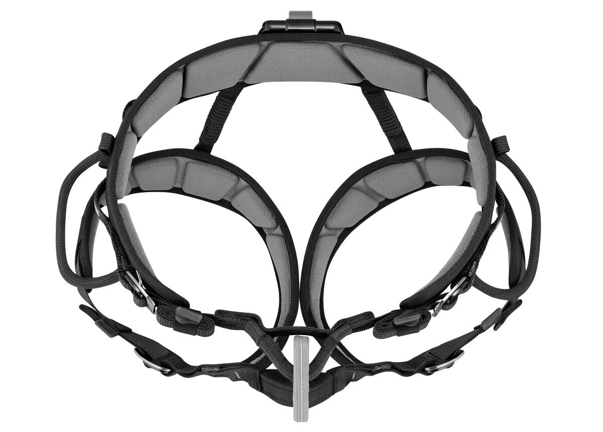 Arnés de rescate Petzl FALCON MOUNTAIN: el Petzl FALCON MOUNTAIN es un arnés de asiento muy ligero para operaciones de rescate que implican escalada técnica. Presenta una construcción de puente que favorece la progresión con las técnicas de escalada. Disponible en 2 tamaños. Compra ahora. – Ahora disponible en MTN Shop US. - imagen 3