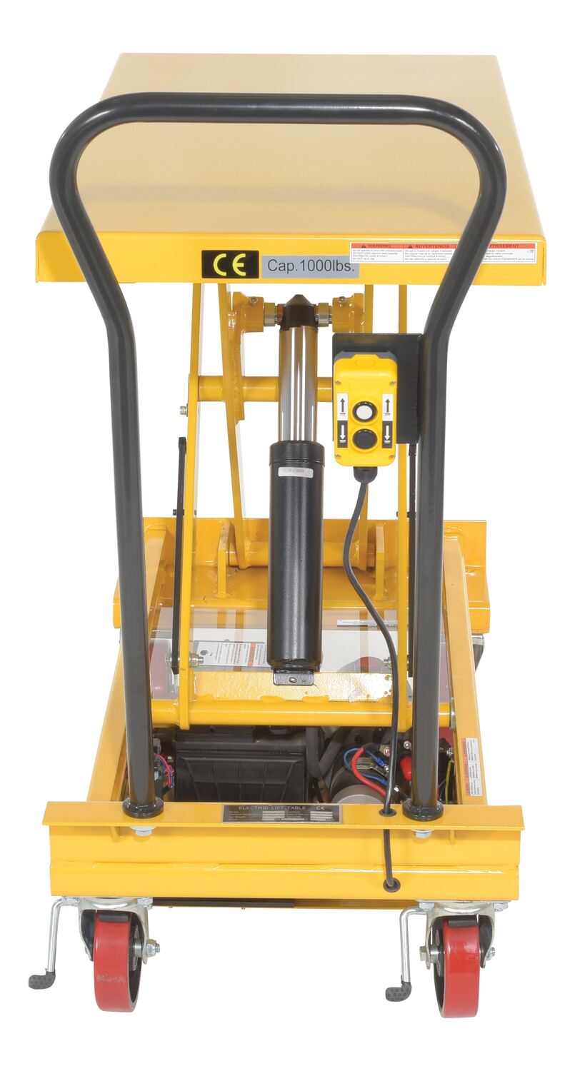 Carros elevadores hidráulicos accionados por corriente continua de Vestil Manufacturing Corp– – Ahora disponibles en MTN Shop US.