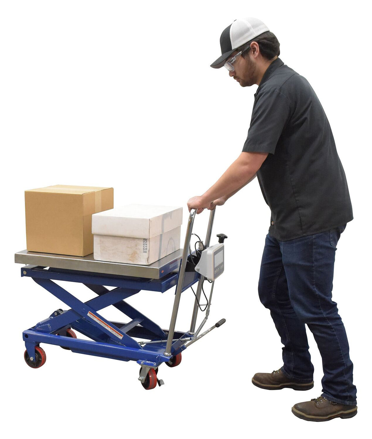 Vestil Manufacturing Corp Scissor Carts with Built-In Scale– – Now available at MTN Shop US.