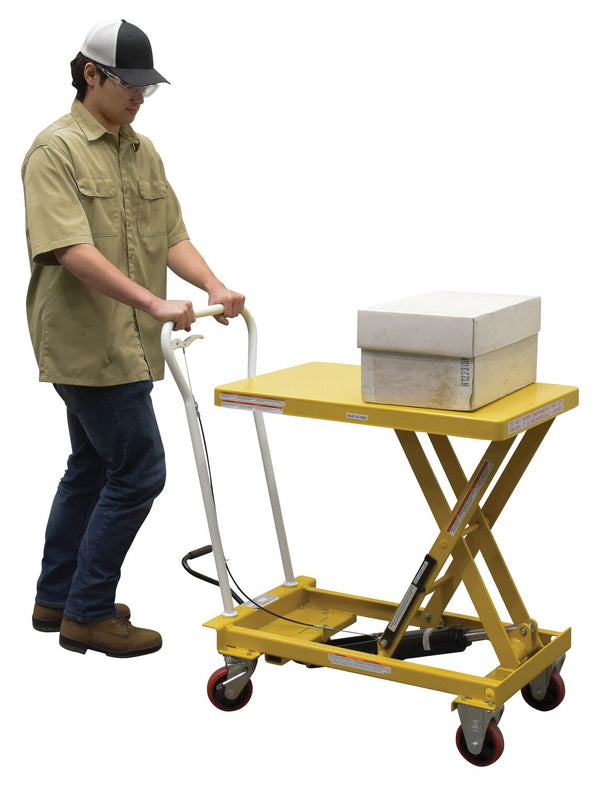 Carros elevadores hidráulicos con cambio automático de Vestil Manufacturing Corp– – Ahora disponibles en MTN Shop US.