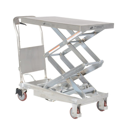 Vestil Manufacturing Corp Partially Stainless Steel Hydraulic Elevating Carts– – Now available at MTN Shop US.