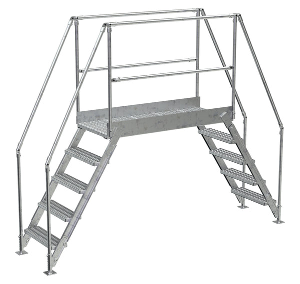 Escaleras cruzadas de aluminio de Vestil Manufacturing Corp– – Ahora disponibles en MTN Shop US.