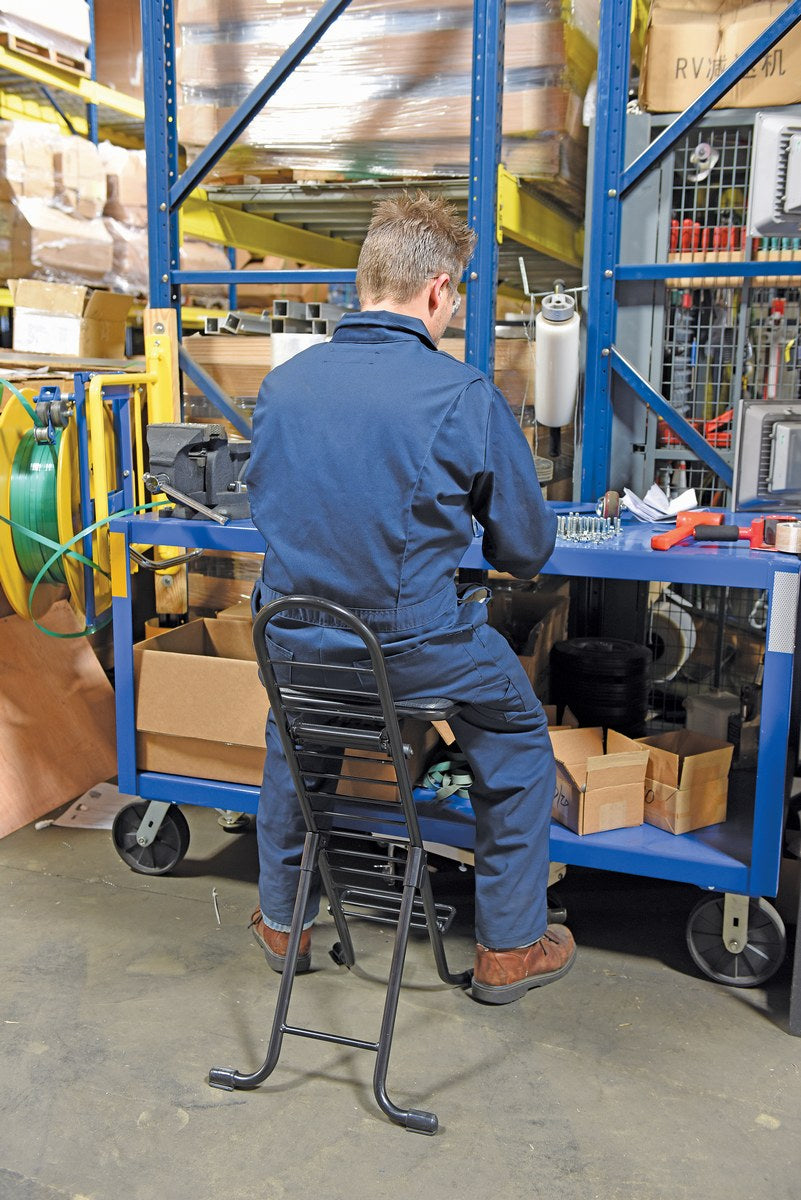 Asientos ergonómicos para trabajadores de Vestil Manufacturing Corp– – Ahora disponibles en MTN Shop US.