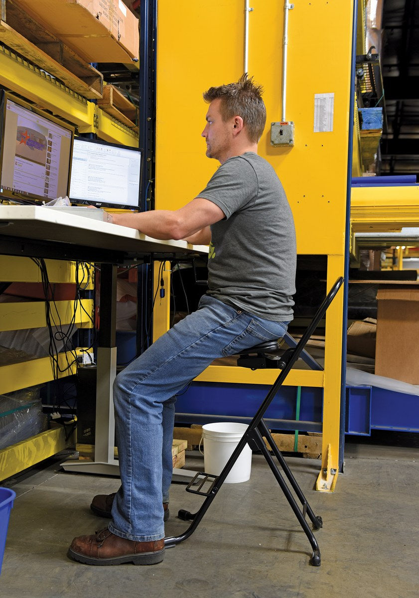 Asientos ergonómicos para trabajadores de Vestil Manufacturing Corp– – Ahora disponibles en MTN Shop US.