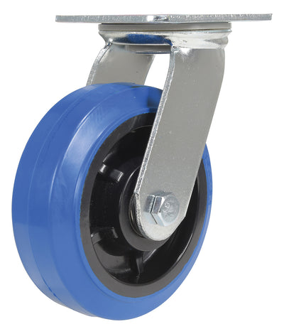 Vestil Manufacturing Corp Elastic Rubber (Blue) Casters– – Now available at MTN Shop US.