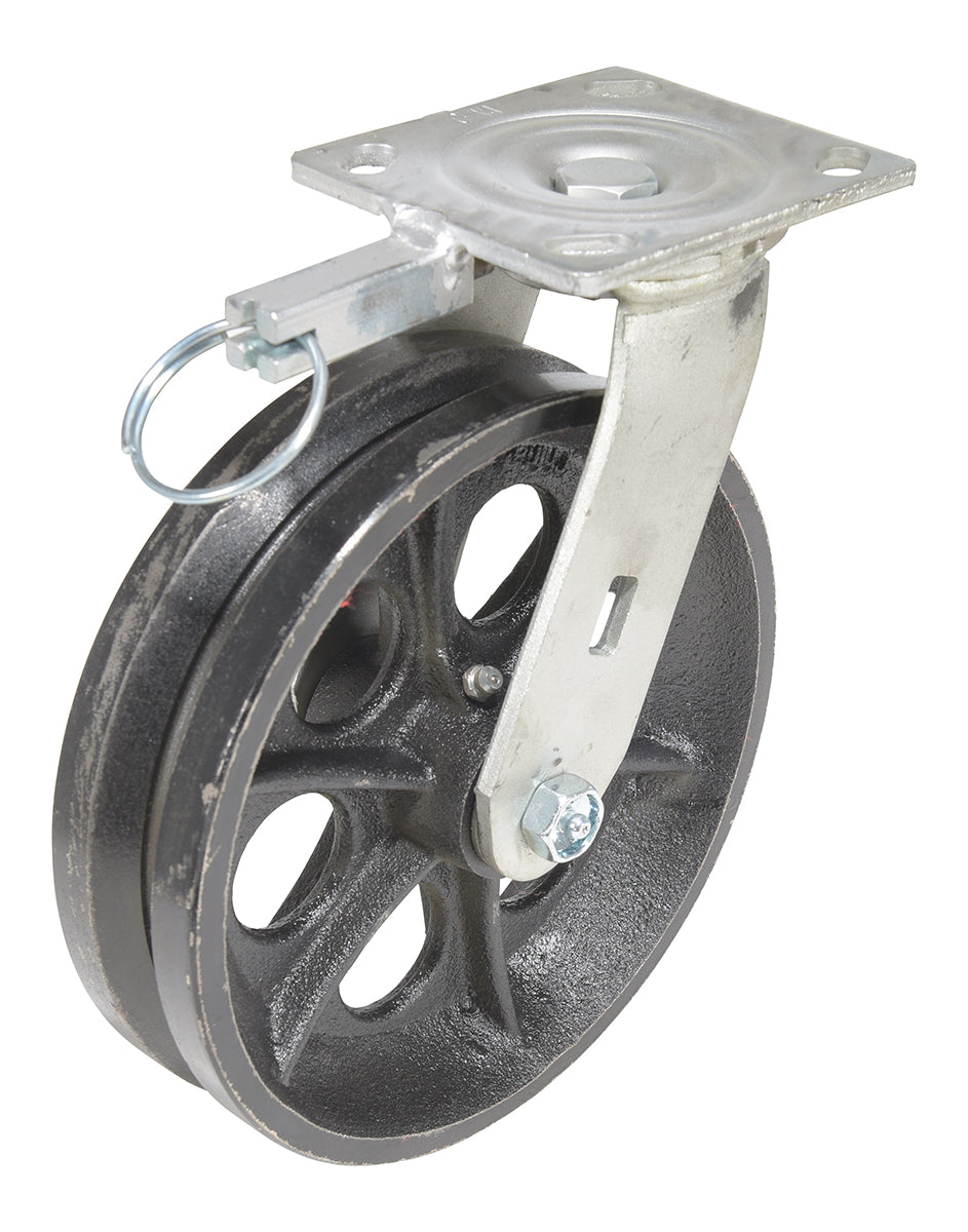Vestil Manufacturing Corp Ductile Steel V-Groove Casters– – Now available at MTN Shop US.