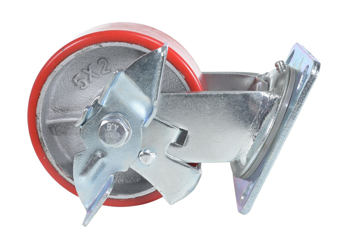 Ruedas de poliuretano Vestil Manufacturing Corp (banda de rodadura roja)– – Ahora disponibles en MTN Shop US. - imagen 4