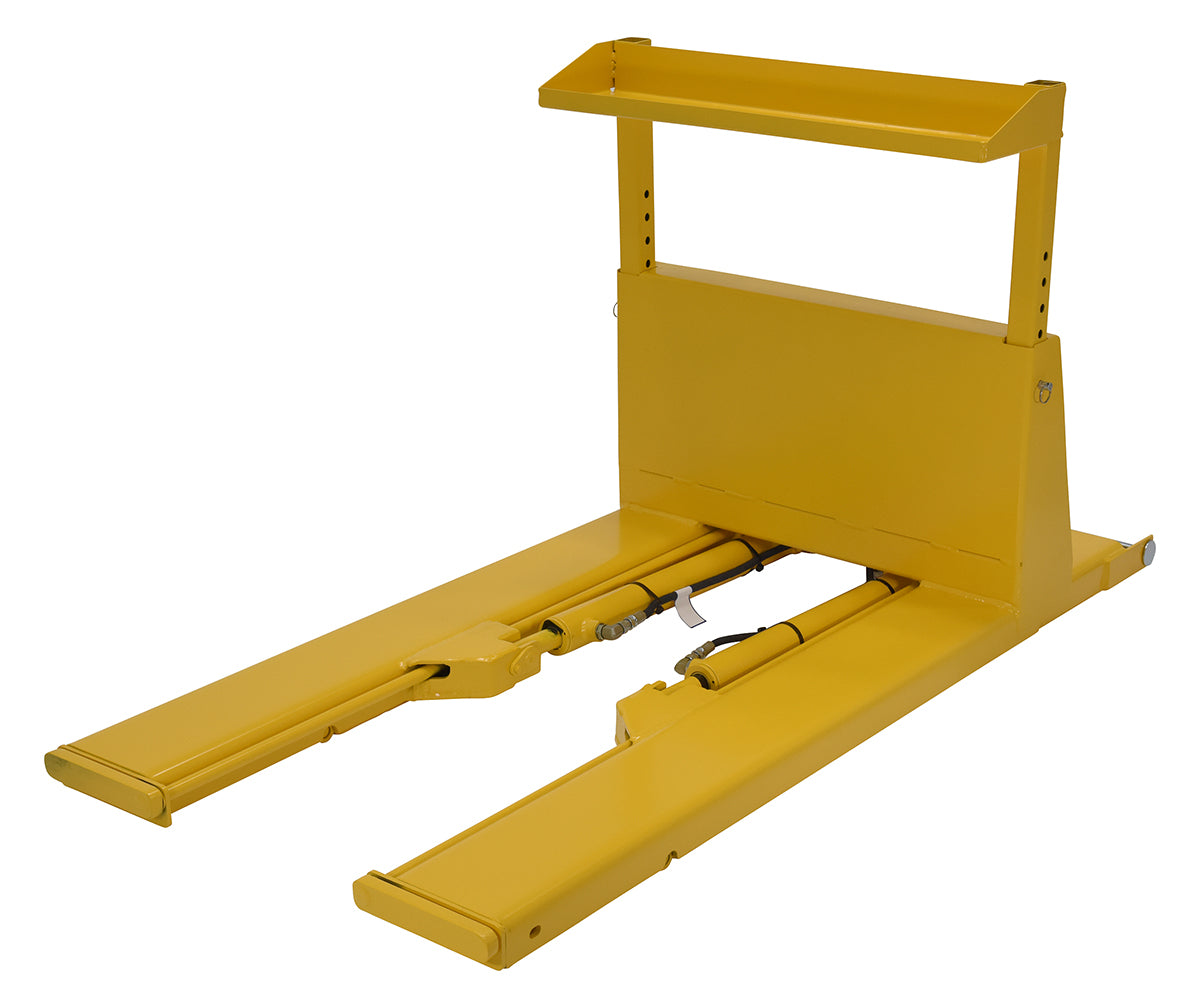 Volteador/volcador de cajas con montacargas hidráulico de Vestil Manufacturing Corp– – Ahora disponible en MTN Shop US.