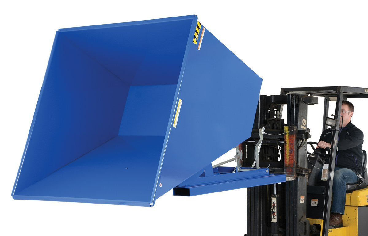 Vestil Manufacturing Corp D Style - Self-Dumping Steel Hoppers with Bumper Release– – Now available at MTN Shop US.