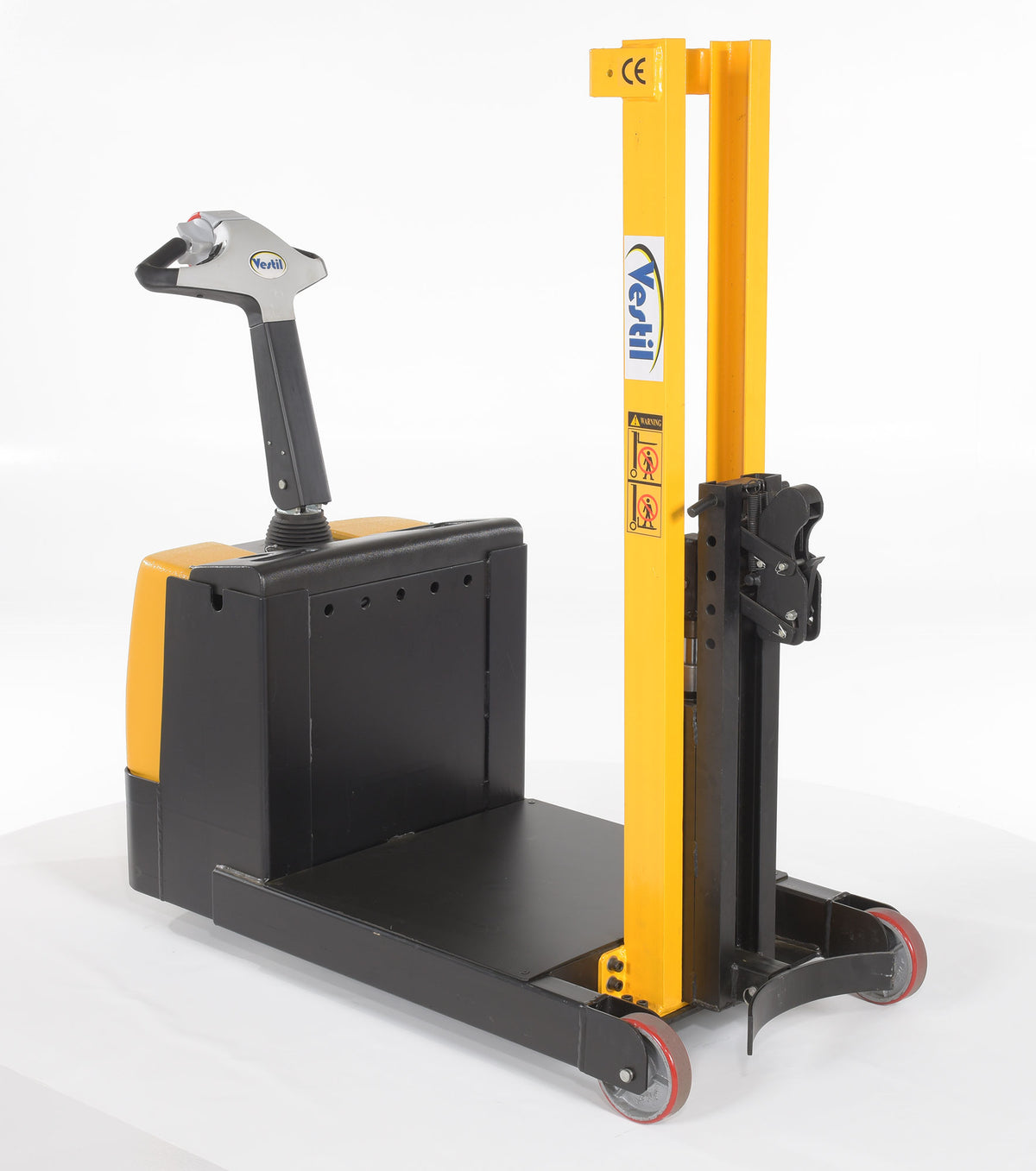 Vestil Manufacturing Corp Steel Powered Drive Lift Counter Balanced Drum Stacker– – Now available at MTN Shop US.