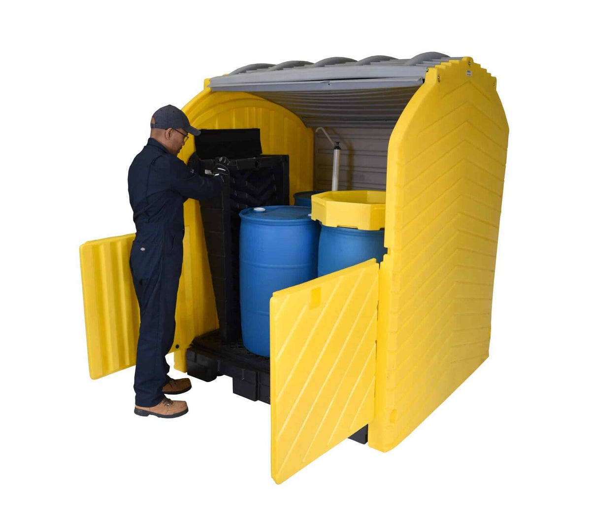 Contenedores de tapa dura para almacenamiento de tambores de Vestil Manufacturing Corp– – Ahora disponibles en MTN Shop US.