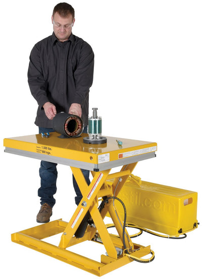 Vestil Manufacturing Corp Work Station Electric Hydraulic Scissor Tables– – Now available at MTN Shop US.