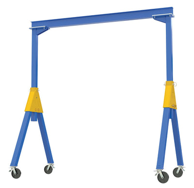 Vestil Manufacturing Corp Fixed Height Steel Gantry Cranes with Total Locking Casters - Knockdown– – Now available at MTN Shop US.
