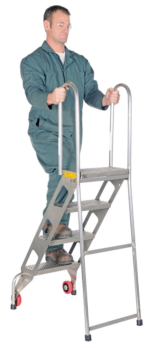Escaleras plegables con ruedas de Vestil Manufacturing Corp– – Ahora disponibles en MTN Shop US. - imagen 2