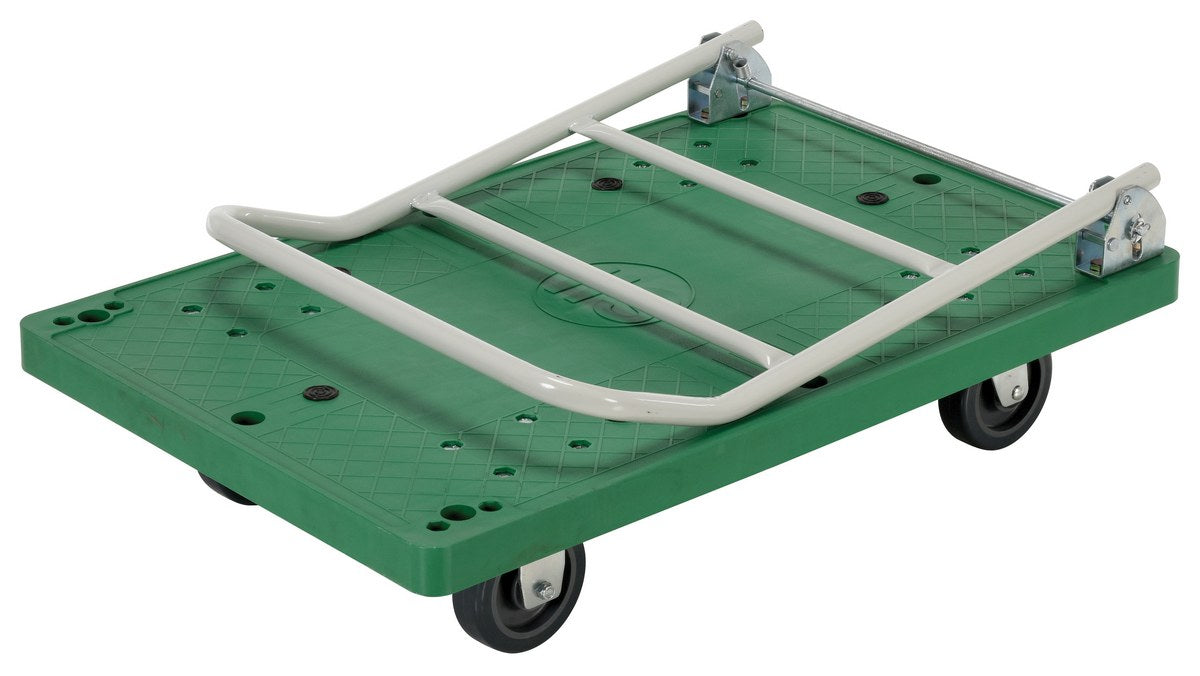 Camiones con plataforma de plástico Vestil Manufacturing Corp con manija plegable: ahora disponibles en MTN Shop US. - imagen 6