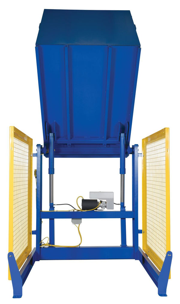 Volcadores de cajas eléctricos/hidráulicos de Vestil Manufacturing Corp– – Ahora disponibles en MTN Shop US.