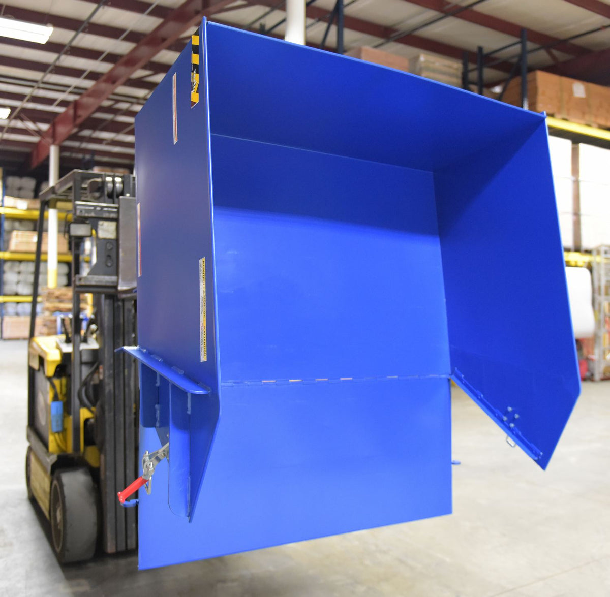 Vestil Manufacturing Corp Self-Dumping Steel Hoppers with Fold Down Front– – Now available at MTN Shop US.