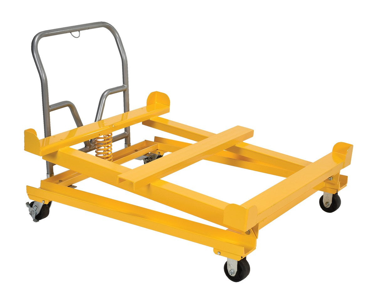 Soportes inclinables para IBC de Vestil Manufacturing Corp con bolsillos para horquillas y carro basculante para IBC: ahora disponibles en MTN Shop US.