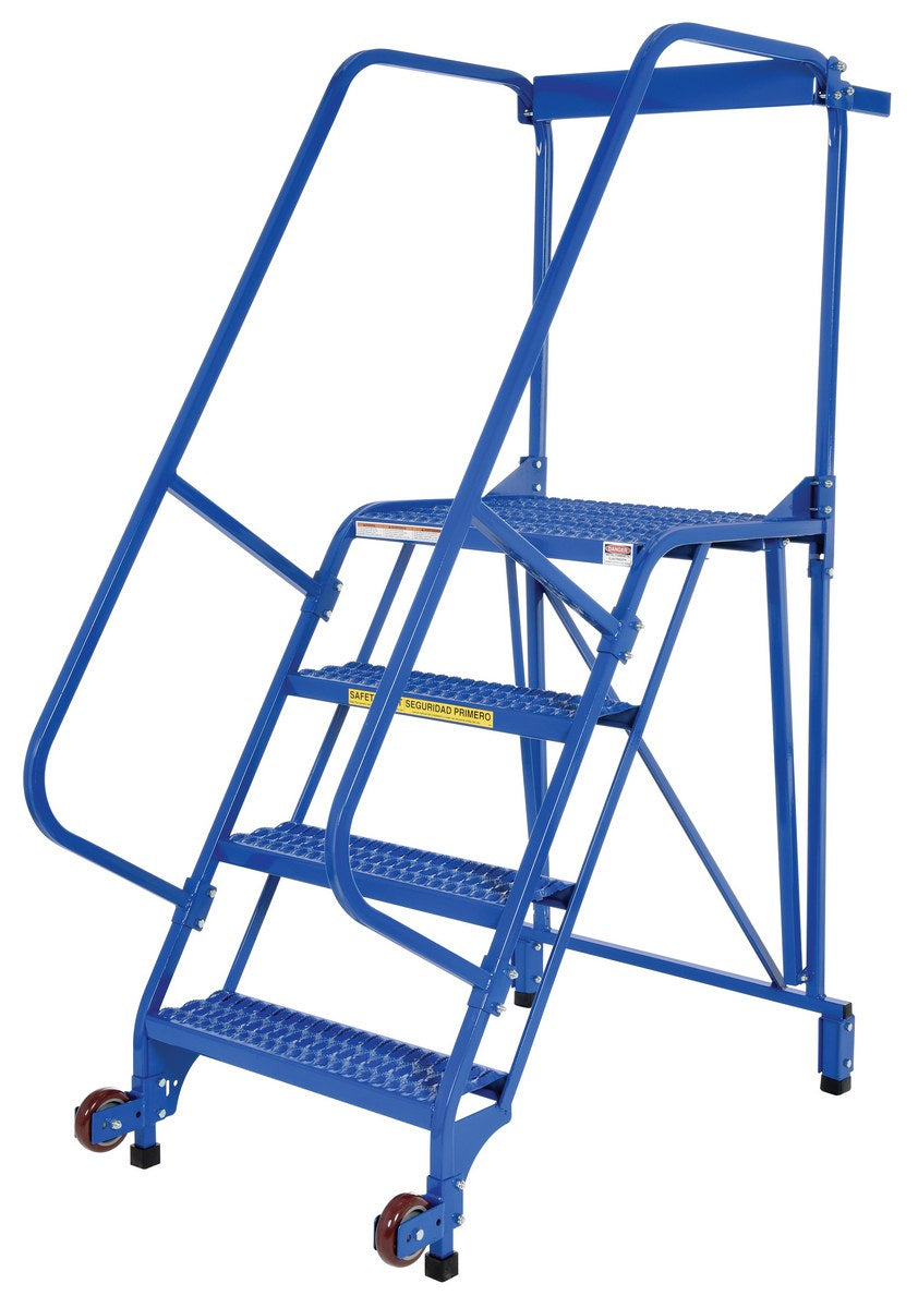 Escaleras móviles Tip-N-Roll de Vestil Manufacturing Corp– – Ahora disponibles en MTN Shop US.