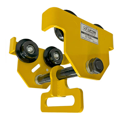 OZ Lifting Geared Beam Trolley with Hanger for OBH