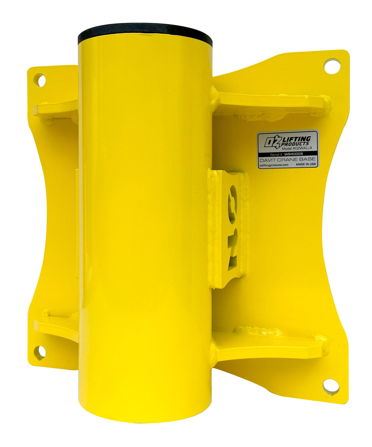 OZ Lifting Wall Mount Base for Davit Crane OZWALL4
- imagen 3