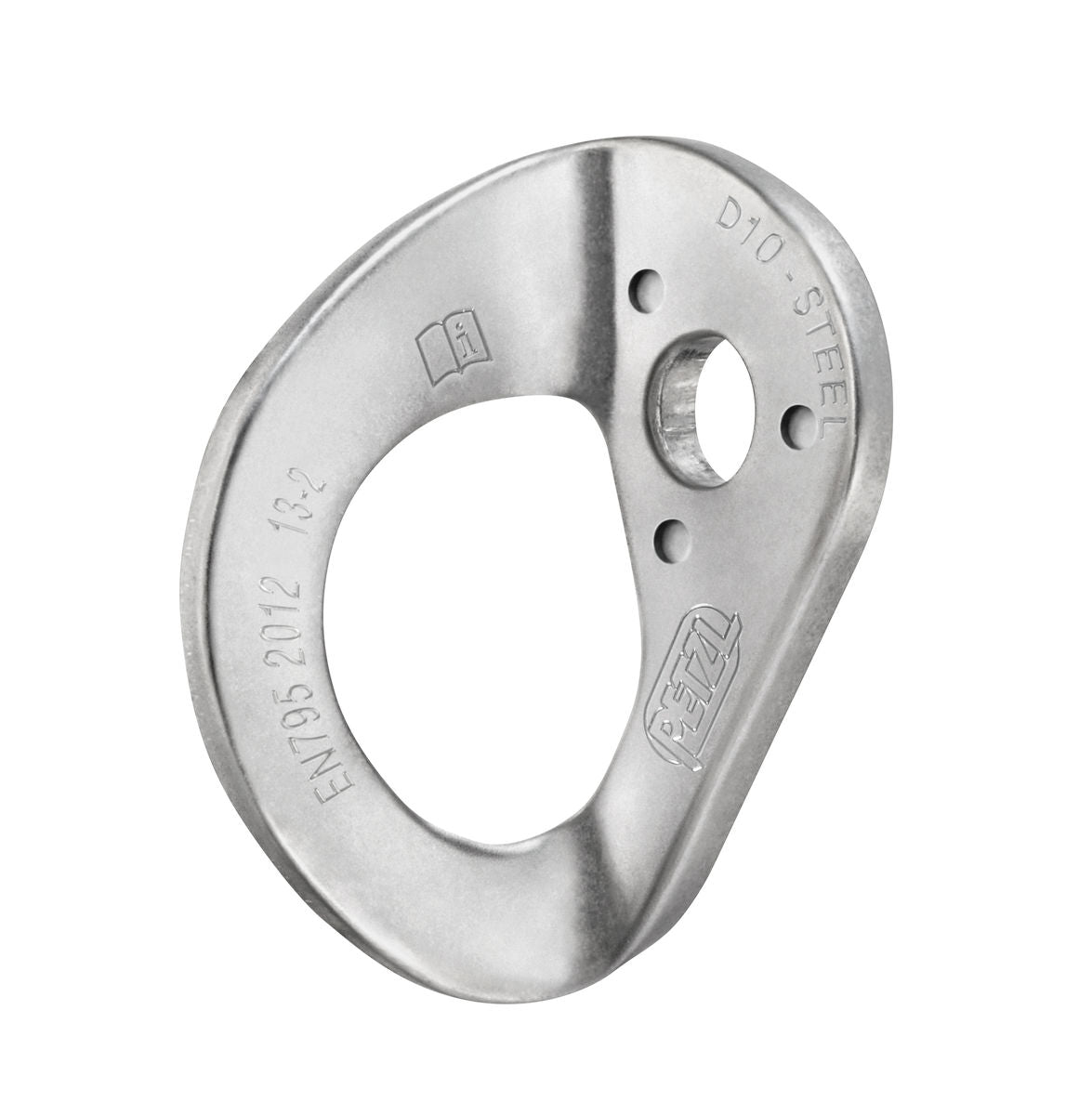 Steel Petzl Coeur bolt hanger, 10mm