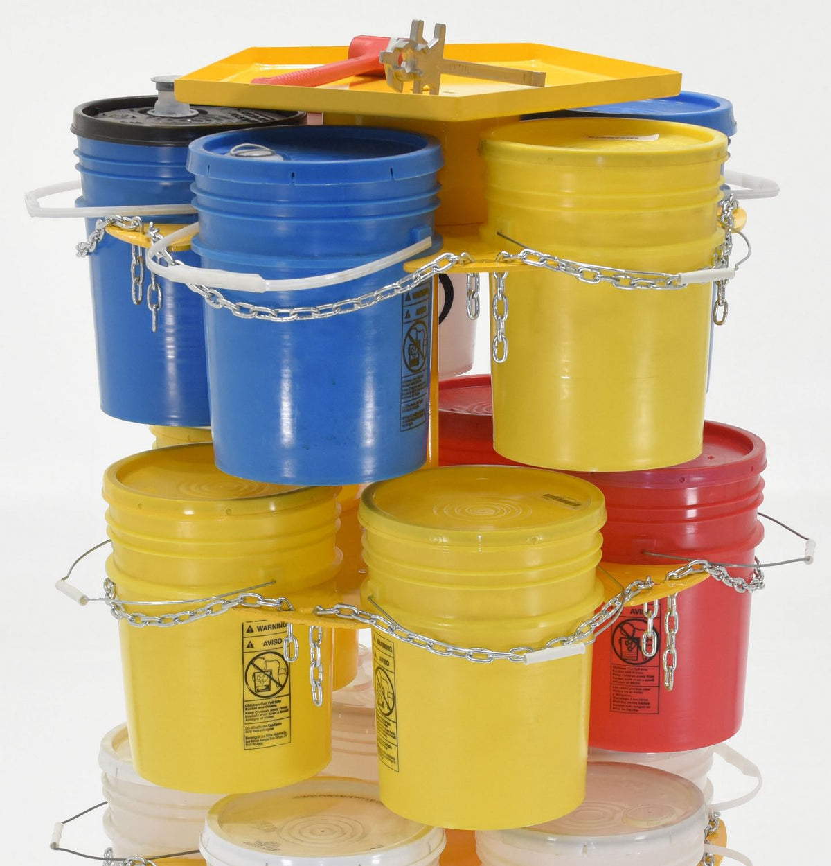 Vestil Manufacturing Corp Pail Carousel Racks– – Now available at MTN Shop US.