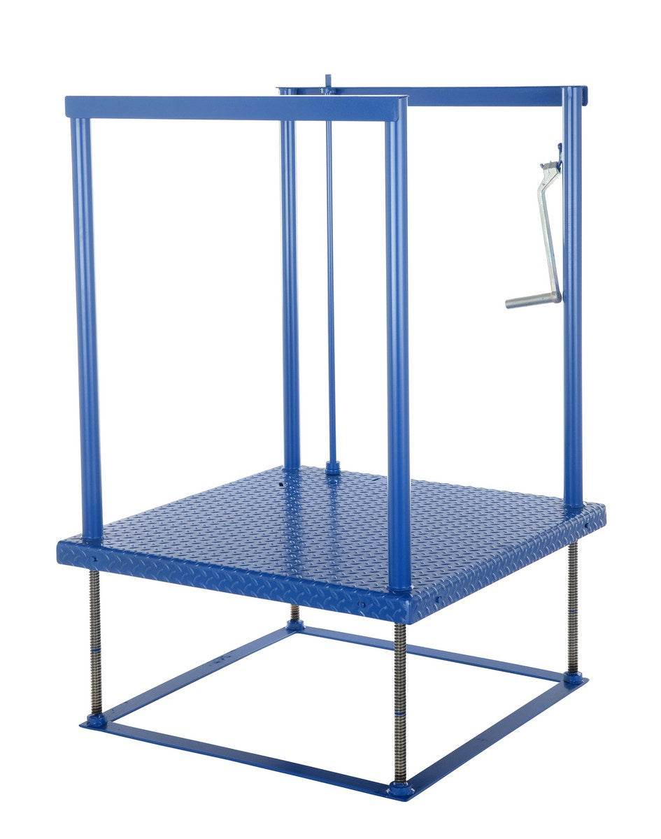Plataformas de trabajo Posi-Crank de Vestil Manufacturing Corp– – Ahora disponibles en MTN Shop US. - imagen 4