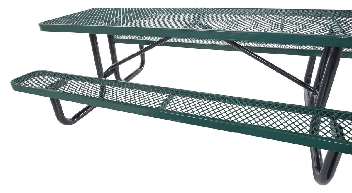 Mesas de picnic Vestil Manufacturing Corp - Malla de acero– – Ahora disponibles en MTN Shop US.