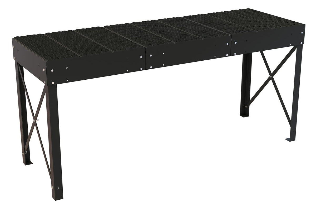 Sistemas de plataformas de trabajo modulares de acero de Vestil Manufacturing Corp– – Ahora disponibles en MTN Shop US.