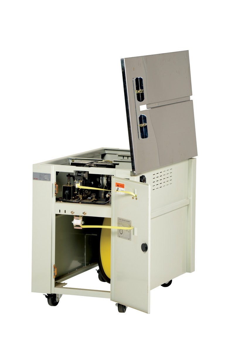 Máquina flejadora semiautomática Vestil Manufacturing Corp– – Ahora disponible en MTN Shop US.