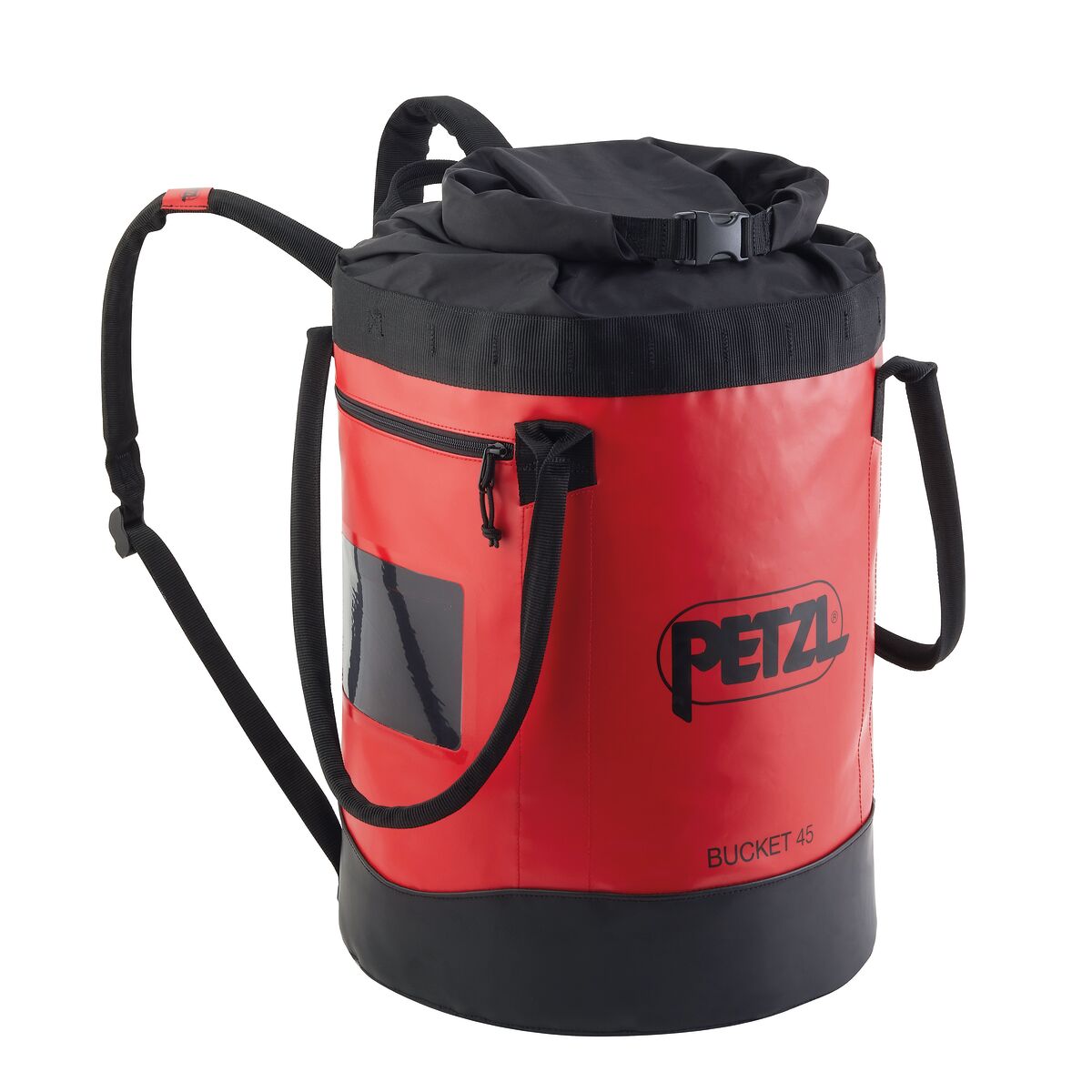 Bolsa equipo Petzl Bucket 45L roja