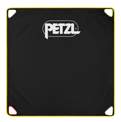 Petzl Tarp Pro – Lona para cuerdas grande de 100x100 cm, protege las cuerdas de la suciedad y el polvo, fabricada con lona duradera de 420 deniers.