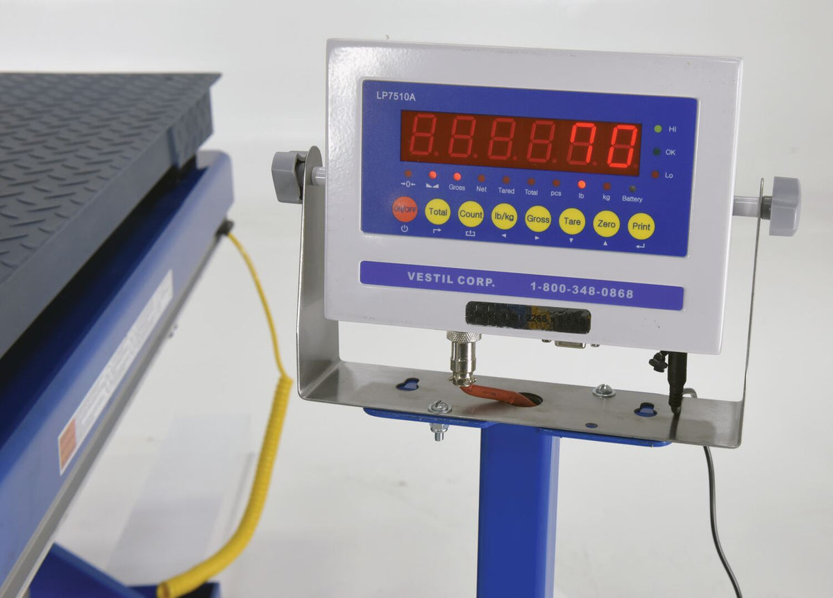 Báscula integral Vestil Manufacturing Corp para mesas de tijera– – Ahora disponible en MTN Shop US. - imagen 4