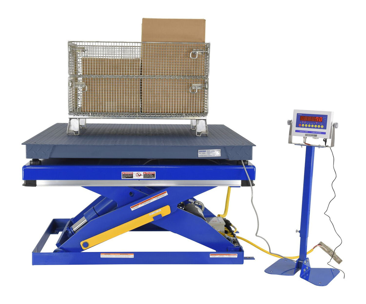 Báscula integral Vestil Manufacturing Corp para mesas de tijera– – Ahora disponible en MTN Shop US. - imagen 5