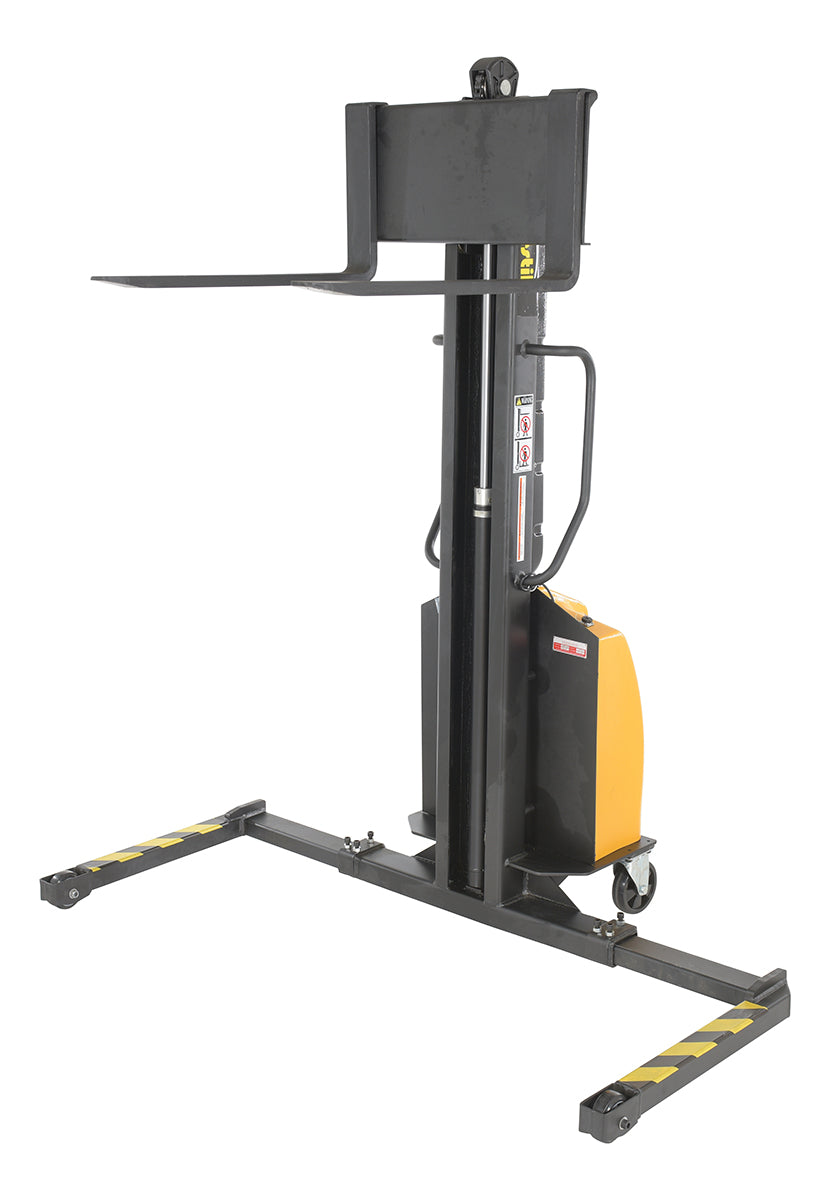 Apiladores de mástil estrecho de Vestil Manufacturing Corp con elevación motorizada– – Ahora disponibles en MTN Shop US. - imagen 5
