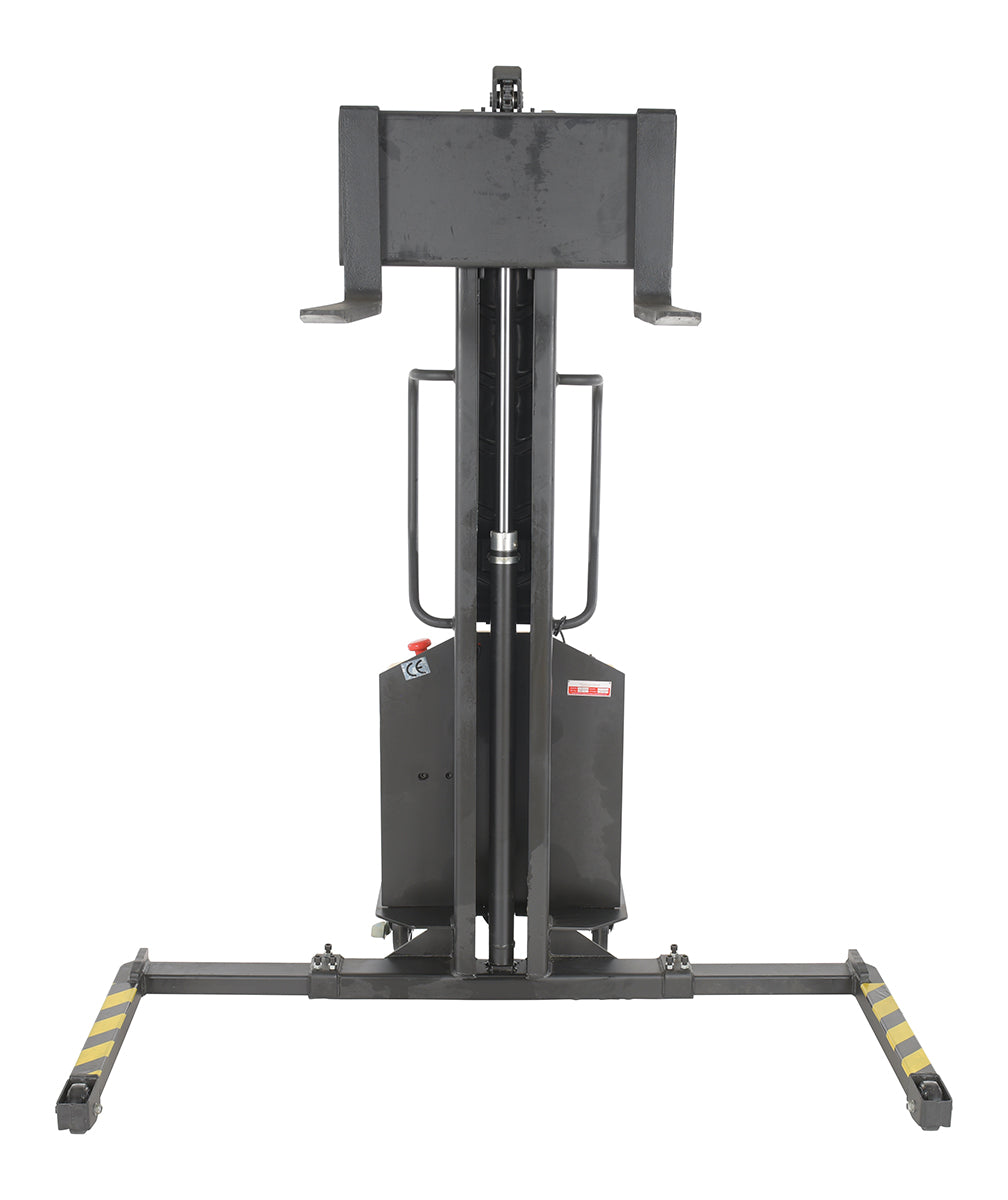 Apiladores de mástil estrecho de Vestil Manufacturing Corp con elevación motorizada– – Ahora disponibles en MTN Shop US. - imagen 4