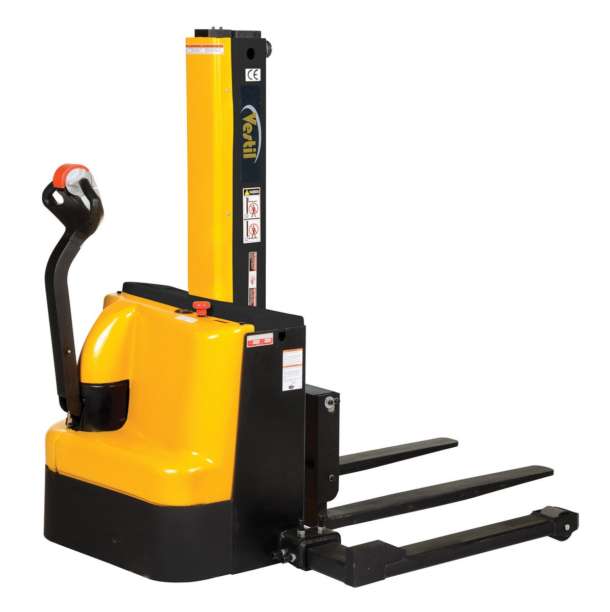 Apiladores de mástil estrecho de Vestil Manufacturing Corp con accionamiento y elevación motorizados: ahora disponibles en MTN Shop US.