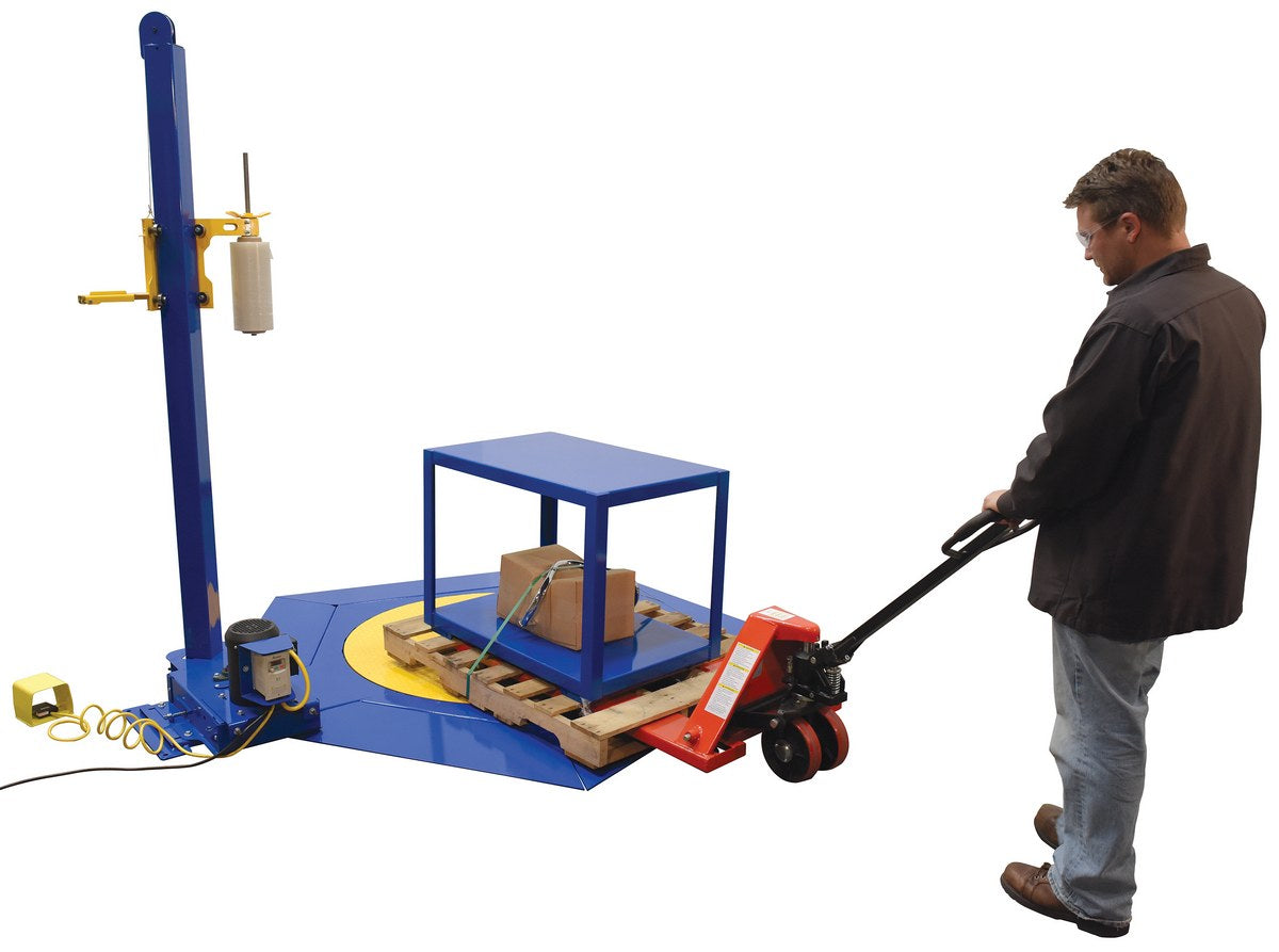 Máquina de envoltura estirable de perfil bajo de Vestil Manufacturing Corp– – Ahora disponible en MTN Shop US. - imagen 2